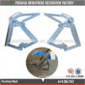 Bed assembly hardware, steel spring bed frame,